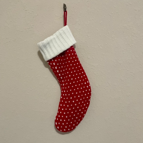 Target Wondershop Red Knit Christmas Stocking New NWT - Picture 2 of 2